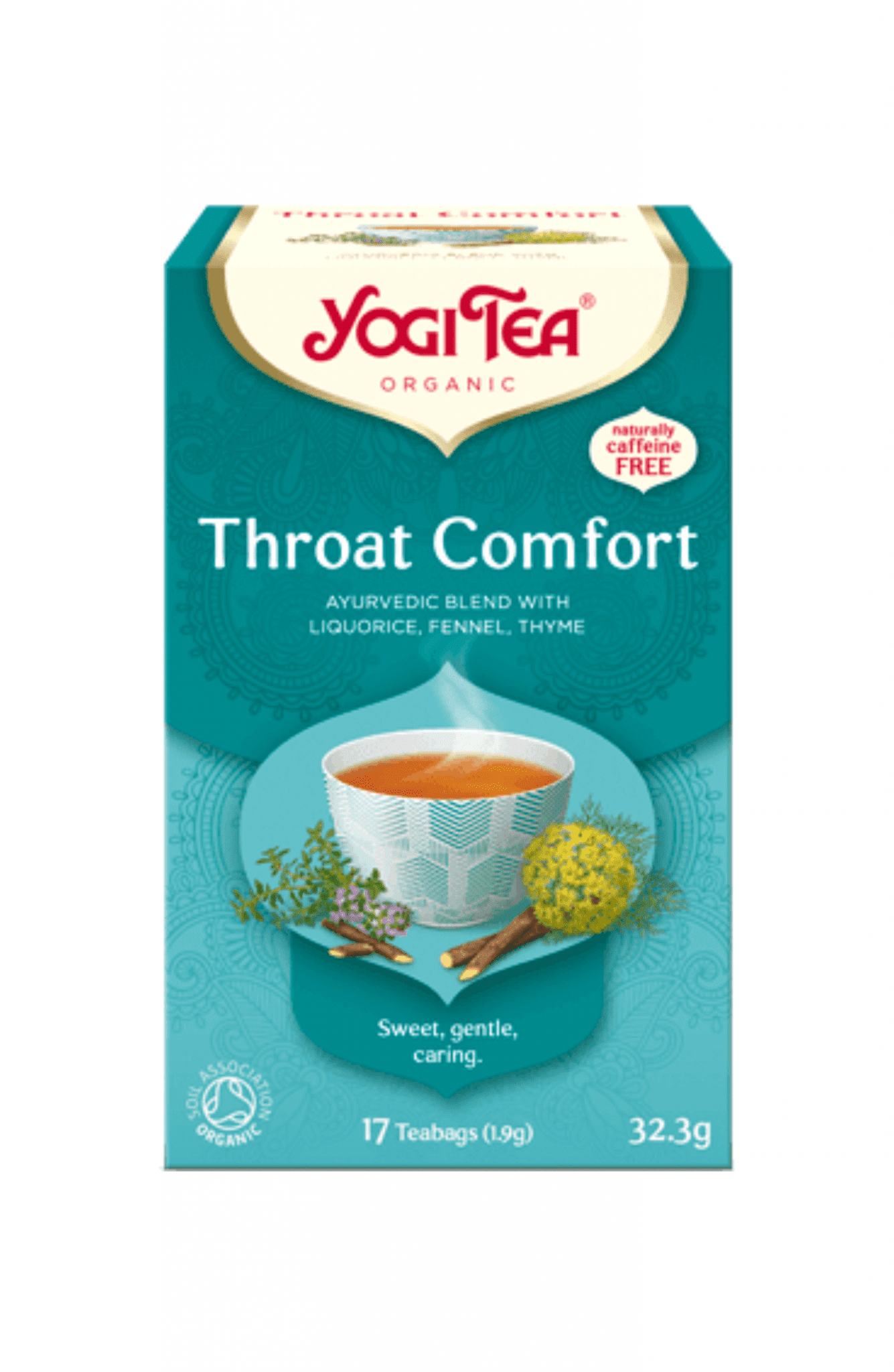 Yogi Tea Throat Comfort Organic OrganicSpices