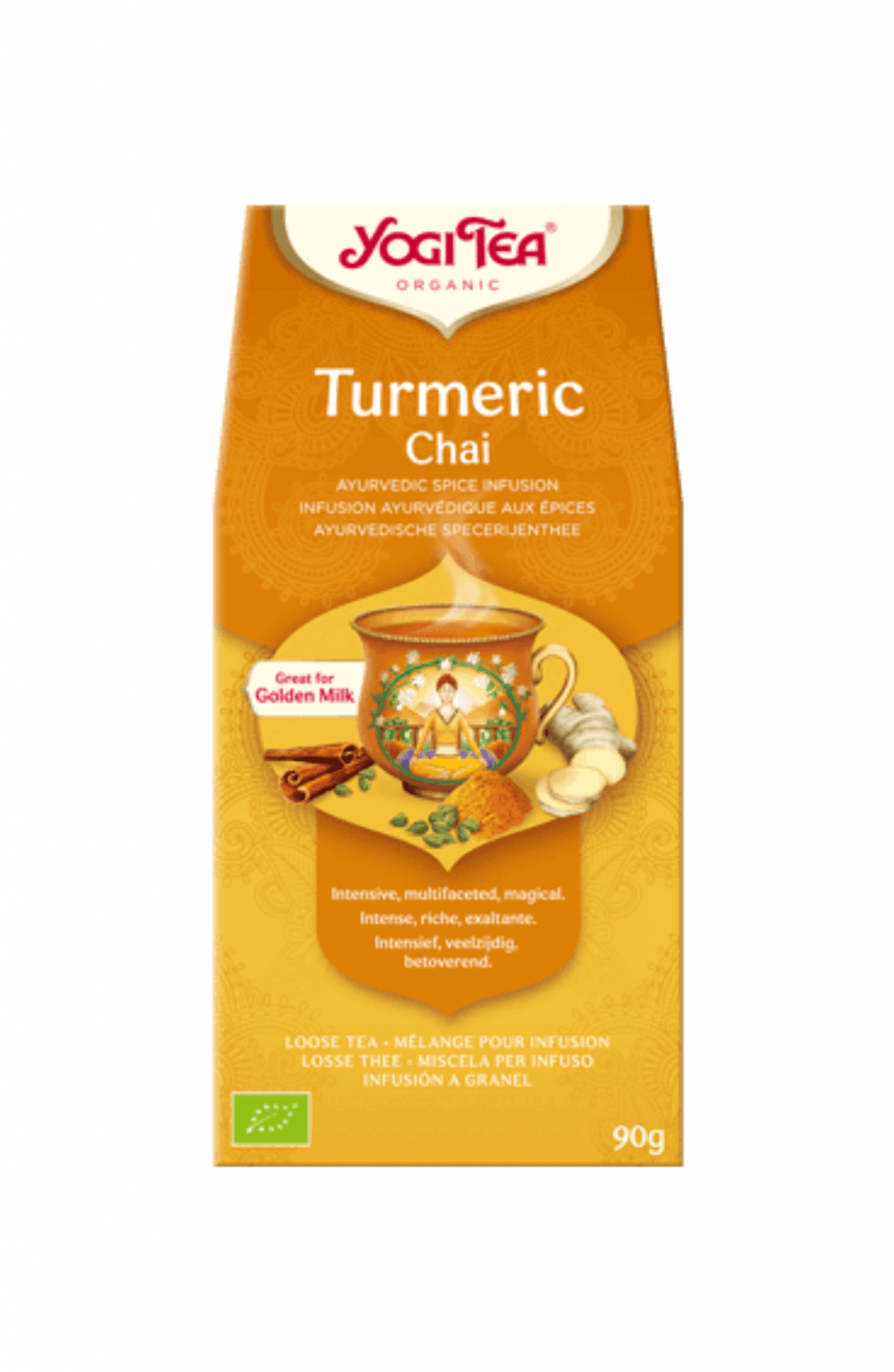 Yogi Tea Loose Turmeric Chai 90g CLEARANCE Short dated OrganicSpices