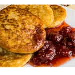 Banana Moringa Oat Pancakes