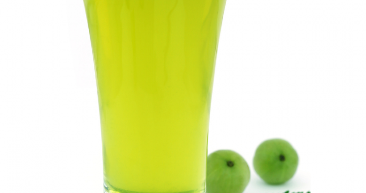 Amla Powder Lemonade