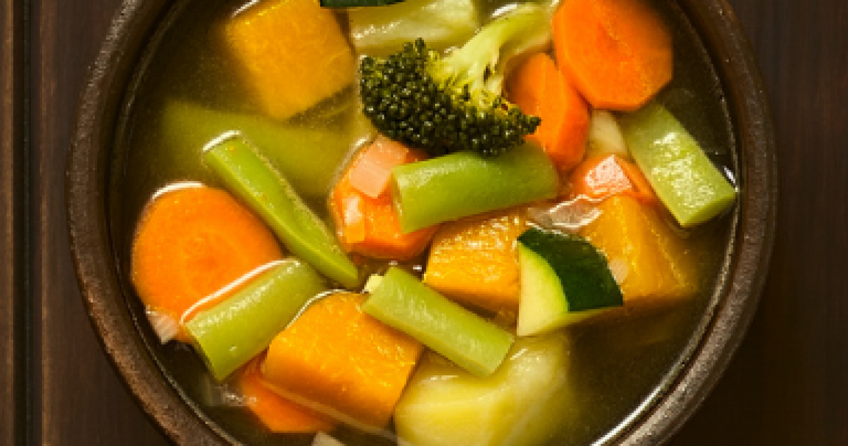 Vegetable and Chicken Soup